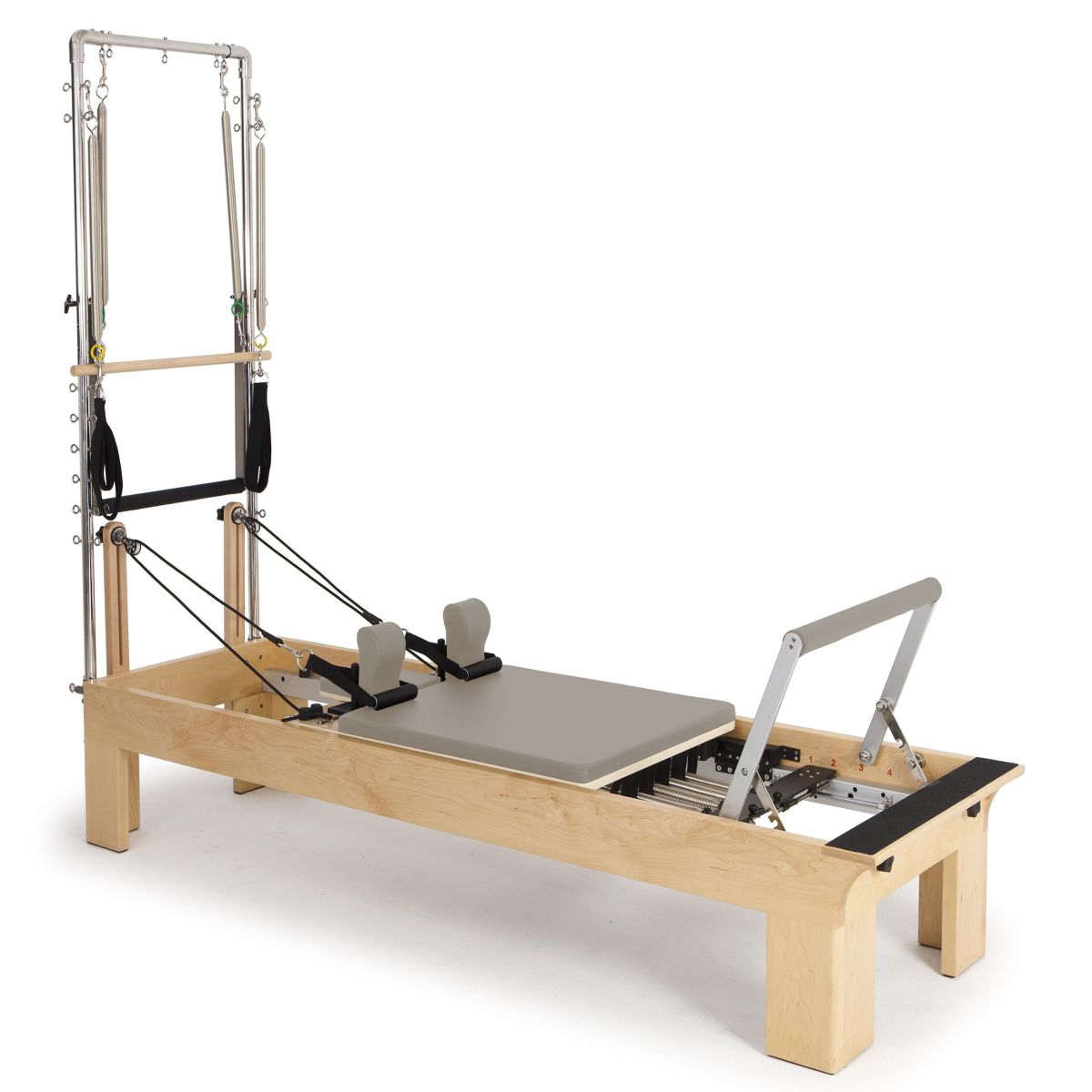 Wooden Fysio Reformer met Tower - Elina Pilates