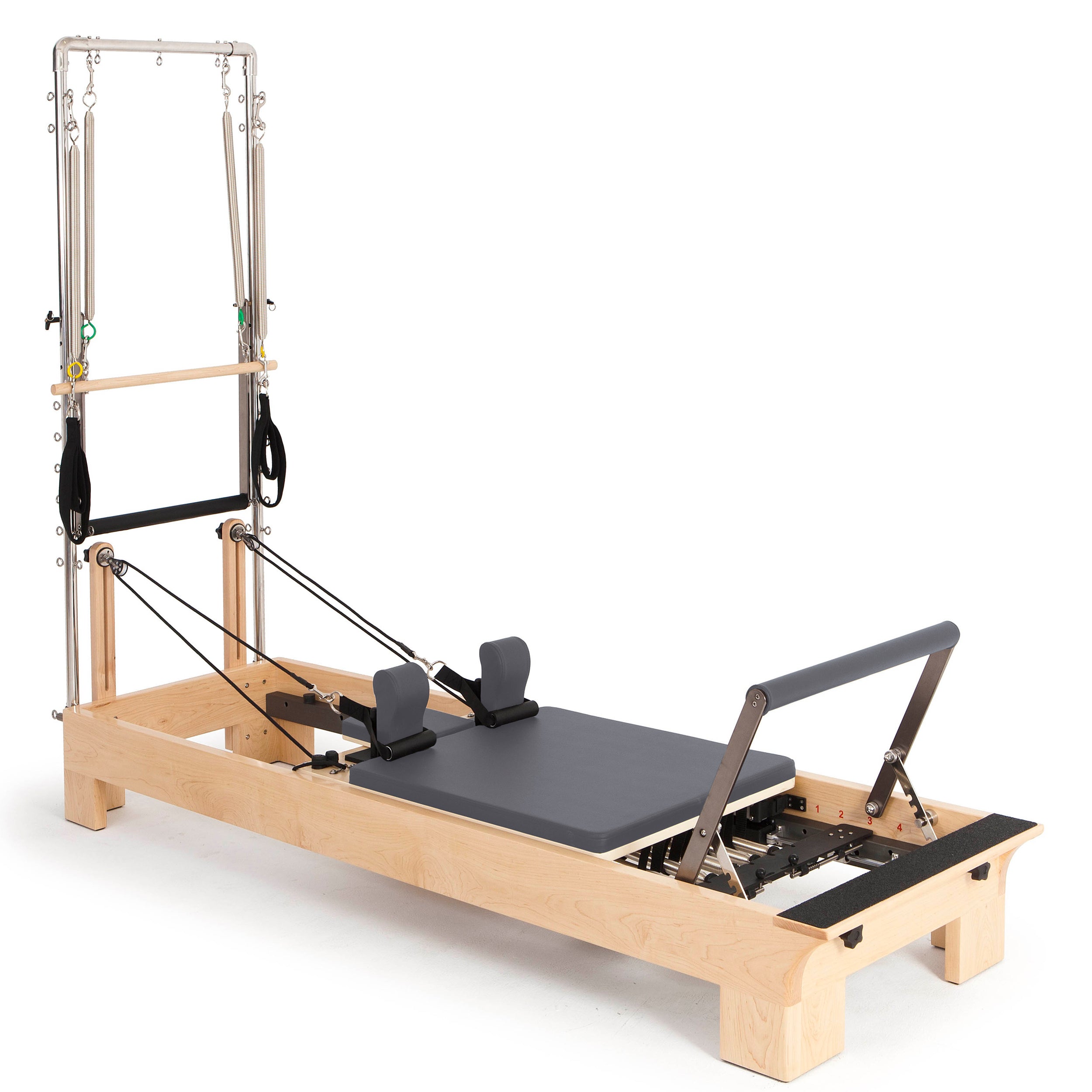 Wooden Reformer met Tower - Elina Pilates