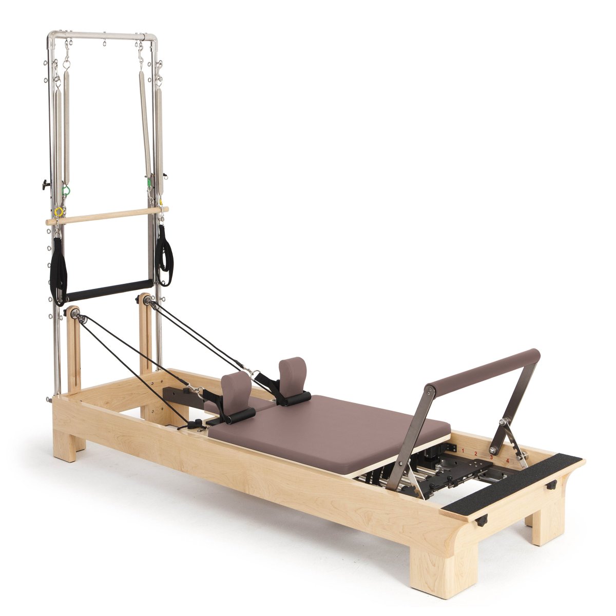 Wooden Reformer met Tower - Elina Pilates