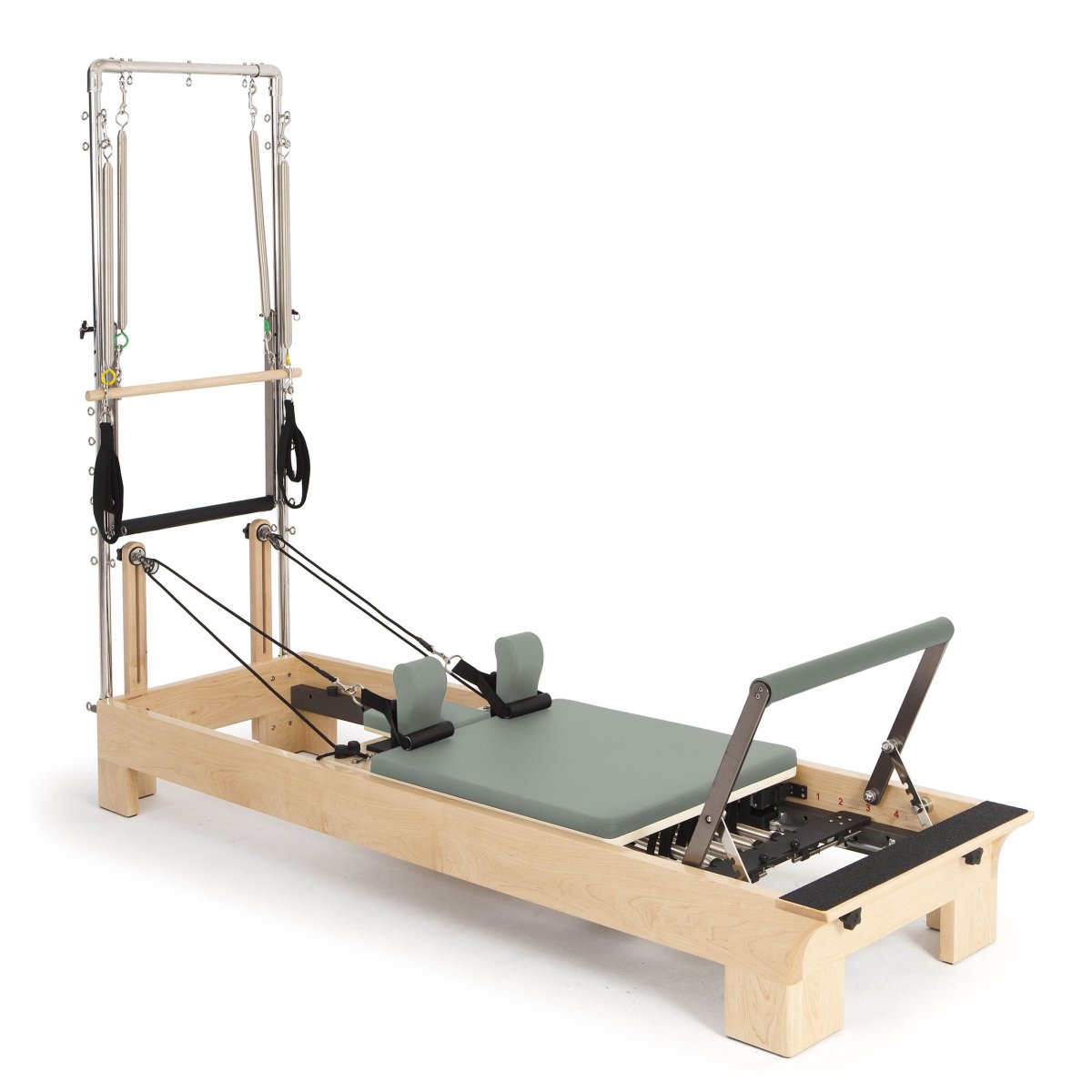 Wooden Reformer met Tower - Elina Pilates