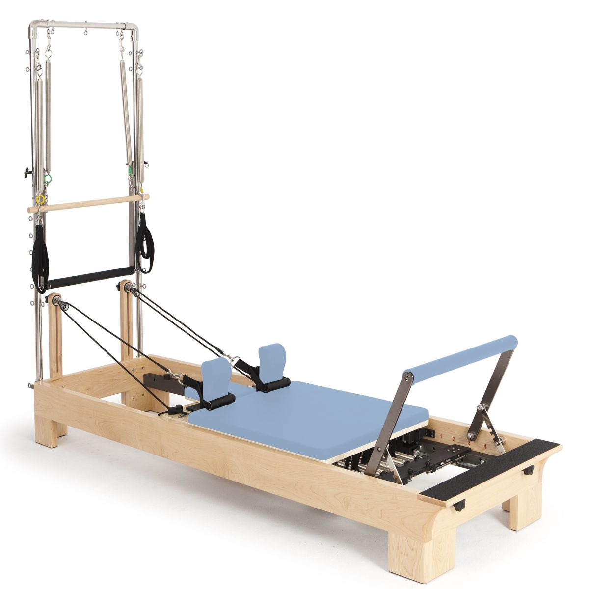 Wooden Reformer met Tower - Elina Pilates